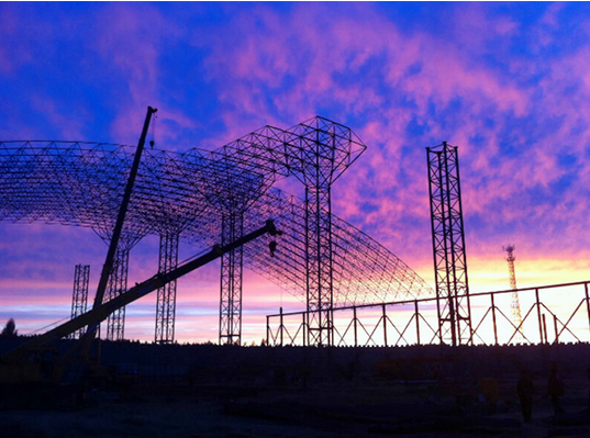 穆棱网架工程结构