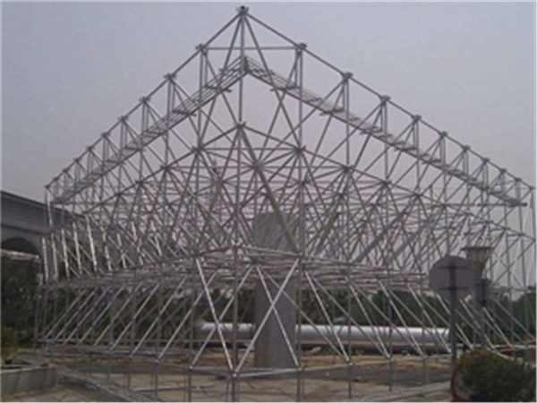 穆棱仓储物流网架加工厂家案例